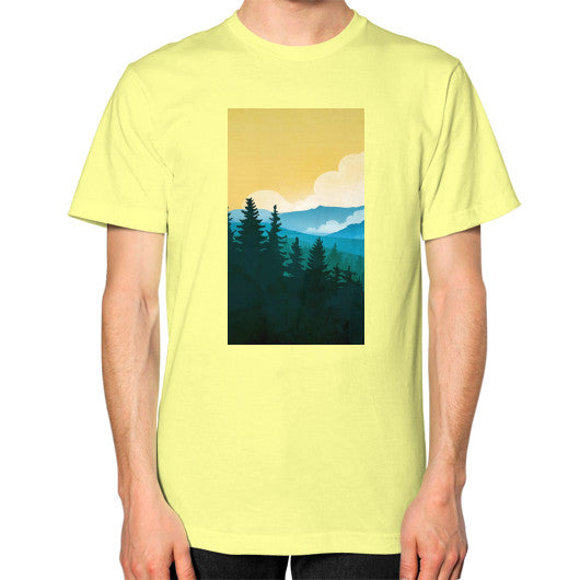 Unisex T-Shirt (on man) Lemon - printify001
