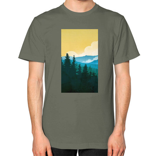 Unisex T-Shirt (on man) Lieutenant - printify001