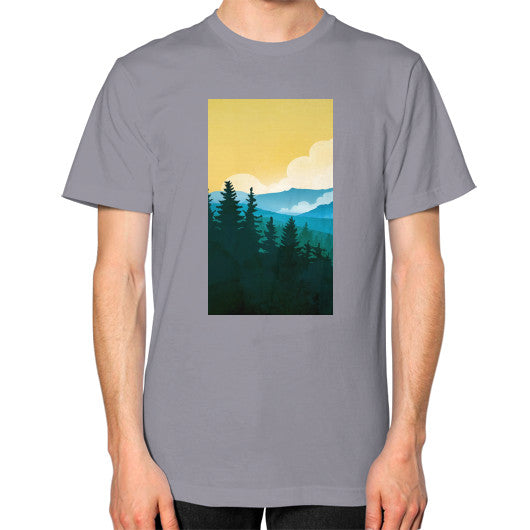 Unisex T-Shirt (on man) Slate - printify001