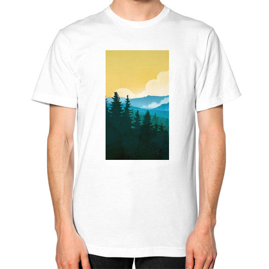 Unisex T-Shirt (on man) White - printify001