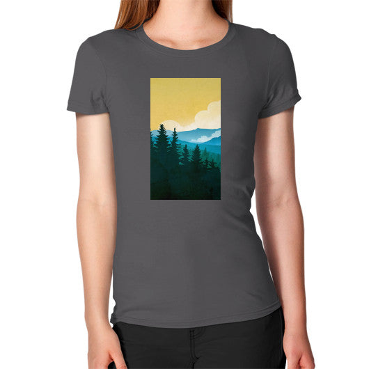Women's T-Shirt Asphalt - printify001