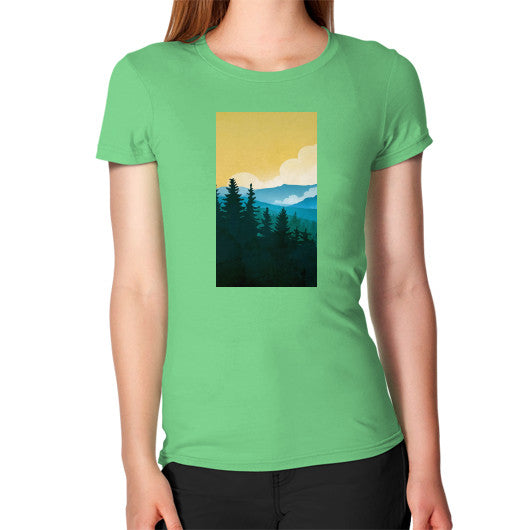 Women's T-Shirt Grass - printify001